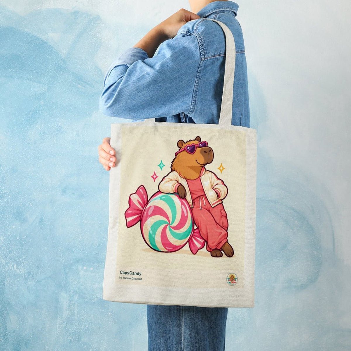 Sac en toile CAPYBEACH — CapyCandy · Femme · by Tahiras Chocolat